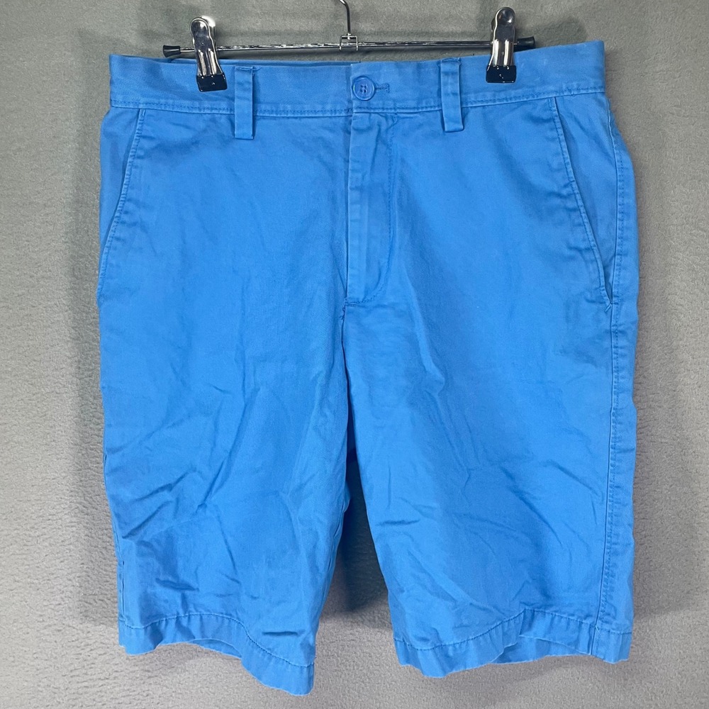 Banana Republic Emerson Shorts Mens 29 Blue Chino Casual Spring 2018 261437-00